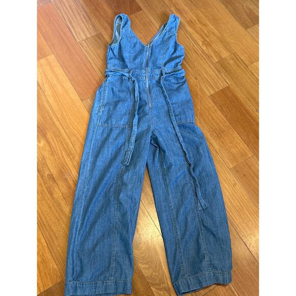 Forever 21 Pants - Denim Tank Wide Leg Jumper
